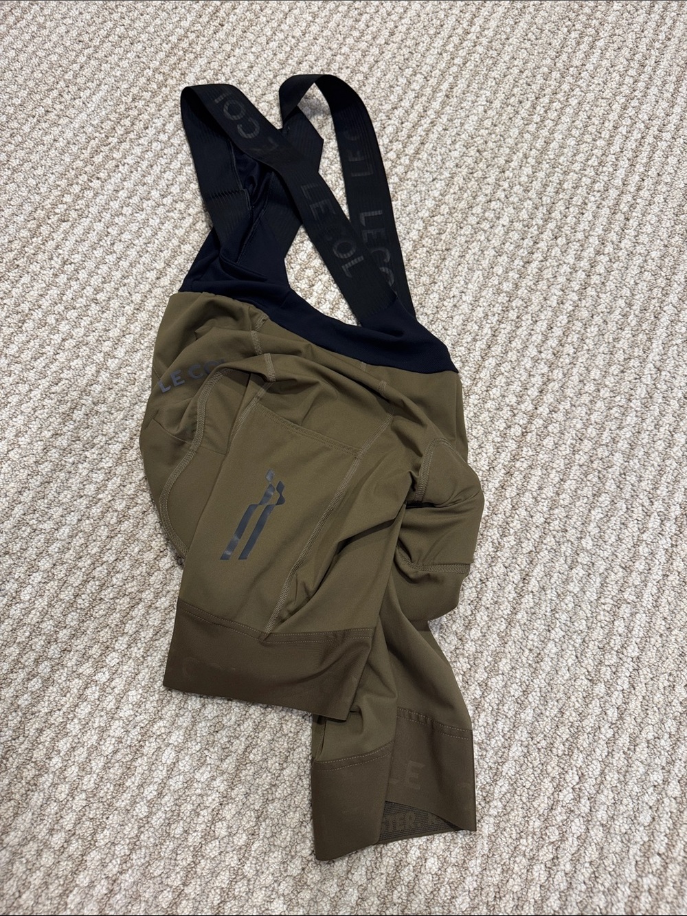 le col cargo cycling bib shorts size medium